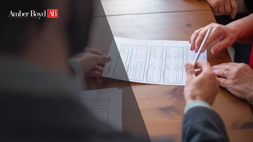 Indiana employee reviewing FMLA employer and employee eligibility tests with HR