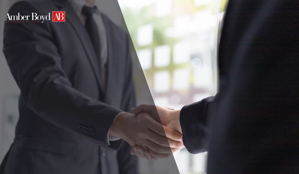 Indianapolis employment attorney reviewing severance agreement contract with employee