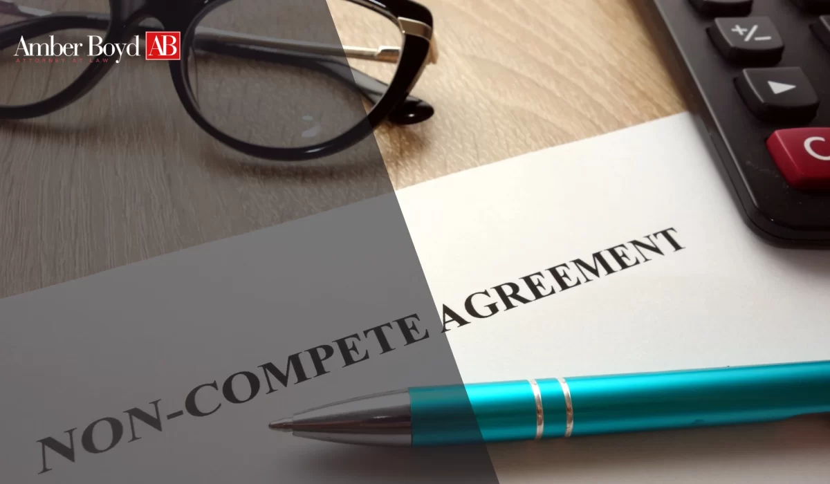 Indiana sales representative employment attorney reviewing non-compete and sales agreement contract